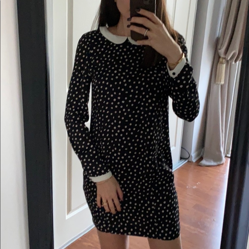 Zara dress super cute! Can be worn as a blouse too